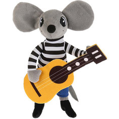 Мягкая игрушка Мульти-Пульти "Союзмультфильм" Мышонок с гитарой, 26 см
