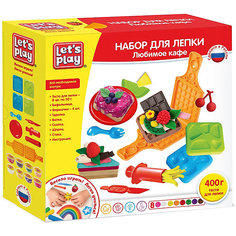 Набор для лепки Let`s play "Любимое кафе"