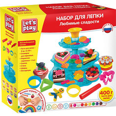 Набор для лепки Let`s play "Любимые сладости"