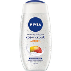 Гель-уход для душа Nivea "Крем скраб манго", 250 мл