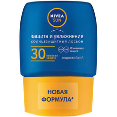 Солнцезащитный мини-лосьон для тела Nivea Sun "Защита и увлажнение" SPF 30, 50 мл