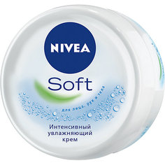 Крем для лица, рук и тела Nivea Soft с маслом жожоба и витамином Е, 100 мл