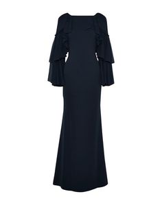 Длинное платье Badgley Mischka