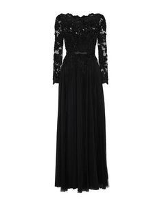 Длинное платье Badgley Mischka