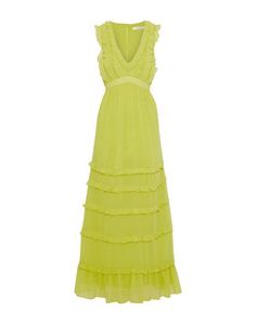 Длинное платье Badgley Mischka