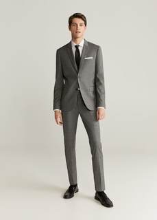 Хлопковая рубашка Tailored slim fit - Emeritol Mango