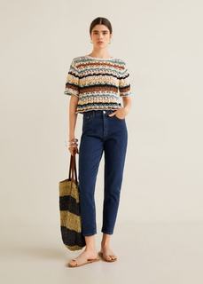 Джинсы slim Mom - Mom Mango