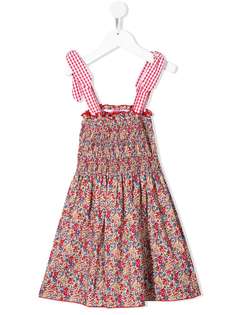 Mc2 Saint Barth расклешенное платье с цветочным принтом