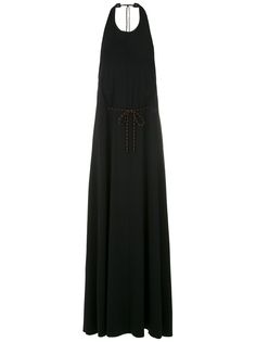 Osklen длинное платье с открытой спиной