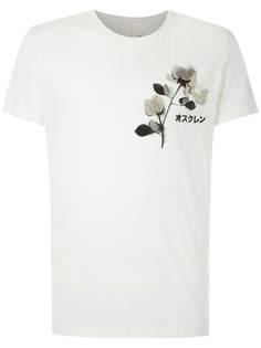 Osklen футболка с цветочным принтом