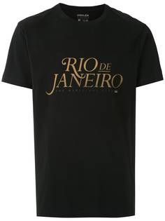 Osklen футболка с принтом Rio de Janeiro