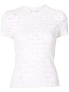 Christian Dior футболка с логотипом