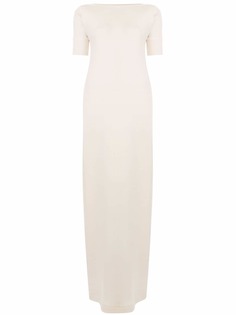 Jil Sander длинное платье-футболка