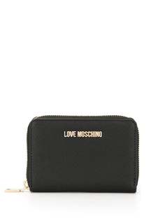 Love Moschino кошелек с металлическим логотипом