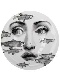 Fornasetti тарелка с принтом