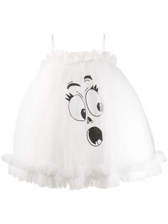 Moschino платье мини с узором