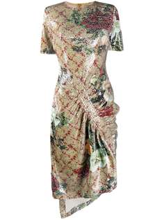 Preen By Thornton Bregazzi платье миди Rio с пайетками