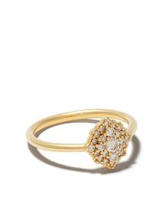 Astley Clarke большое кольцо Interstellar из желтого золота с бриллиантами