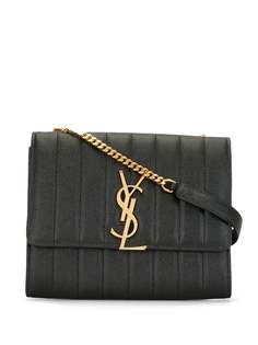 Saint Laurent стеганая сумка через плечо Vicky