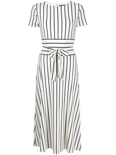 Polo Ralph Lauren полосатое платье с поясом на завязках