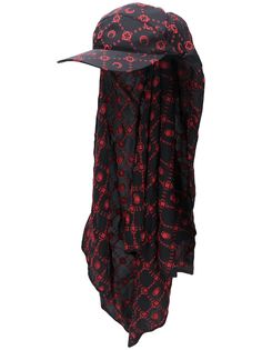 Marine Serre кепка с принтом