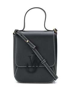JW Anderson сумка с верхней ручкой и металлическим логотипом