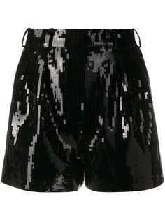 Saint Laurent шорты с пайетками