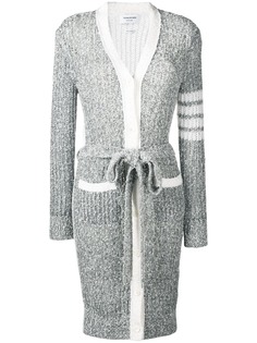 Thom Browne длинный кардиган без застежки