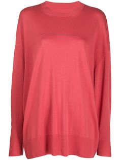 MM6 Maison Margiela трикотажный джемпер Dart