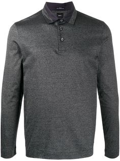 Boss Hugo Boss рубашка поло с контрастным воротником
