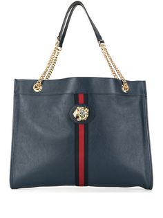 Gucci сумка-тоут с металлическим логотипом