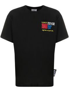 Versace Jeans Couture футболка свободного кроя с логотипом