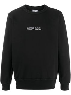 MARCELO BURLON COUNTY OF MILAN толстовка с логотипом