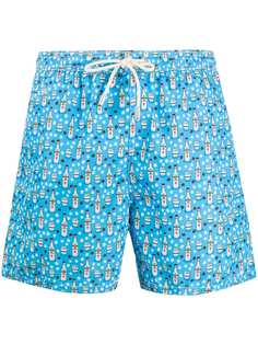 Mc2 Saint Barth Kids плавки-шорты с узором