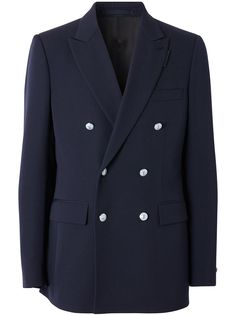Burberry двубортный пиджак