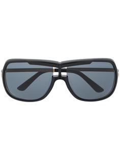 Tom Ford Eyewear солнцезащитные очки Caine в оправе Navigator