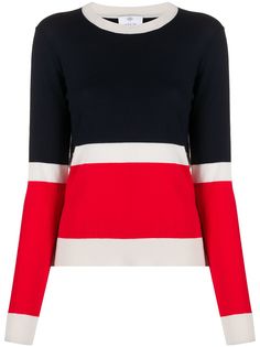 Allude джемпер на пуговицах с контрастными вставками