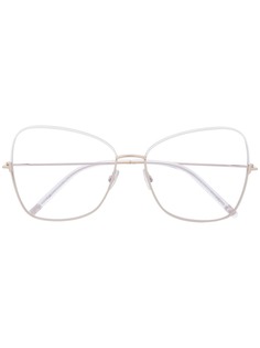 Tom Ford Eyewear очки Blue Block в геометричной оправе