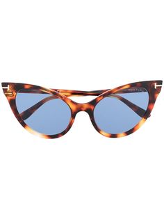 Tom Ford Eyewear солнцезащитные очки в оправе кошачий глаз
