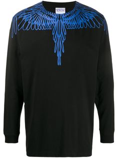 MARCELO BURLON COUNTY OF MILAN толстовка Wings с длинными рукавами