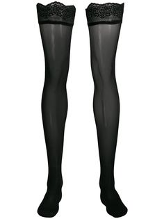 Wolford бархатные чулки