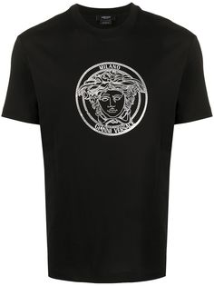 Versace футболка с принтом Medusa