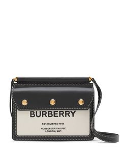 Burberry сумка-мини Title с принтом Horseferry