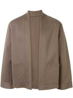 SOPHNET. кардиган без застежки с карманами