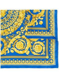 Versace платок-фуляр с принтом