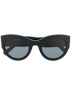 Versace солнцезащитные очки в круглой оправе