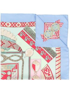 Hermès платок с принтом Huaca Piru