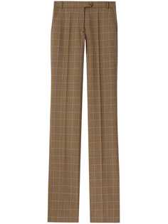 Burberry брюки в клетку Prince of Wales