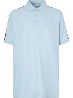 Burberry рубашка поло с логотипом