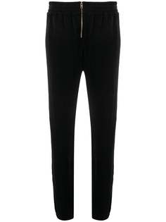 Juicy Couture велюровые джоггеры на молнии